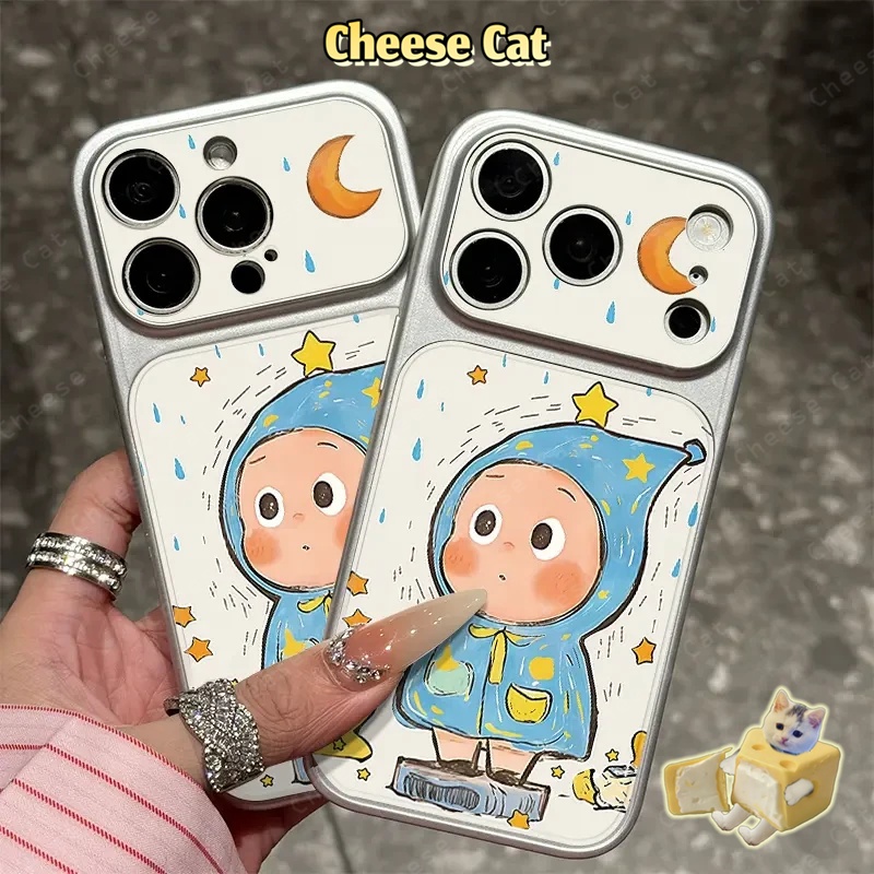 Cửa Sổ Lớn 17 Pro Max Twinkle búp bê thời trang Phone Case for iPhone 16 13 16 15 14 Plus 11 12 Pro Max Vs XR