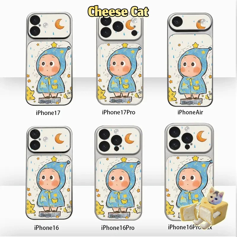Cửa Sổ Lớn 17 Pro Max Twinkle búp bê thời trang Phone Case for iPhone 16 13 16 15 14 Plus 11 12 Pro Max Vs XR