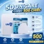 Khẩu Trang 5D UNICARE - Thùng 500 Chiếc 3 Lớp Kháng Khuẩn, Chống Bụi Mịn [MIX MÀU]