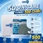 Khẩu Trang 5D UNICARE - Thùng 500 Chiếc 3 Lớp Kháng Khuẩn, Chống Bụi Mịn [MIX MÀU]