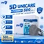 Khẩu Trang 5D UNICARE - Thùng 500 Chiếc 3 Lớp Kháng Khuẩn, Chống Bụi Mịn [MIX MÀU]