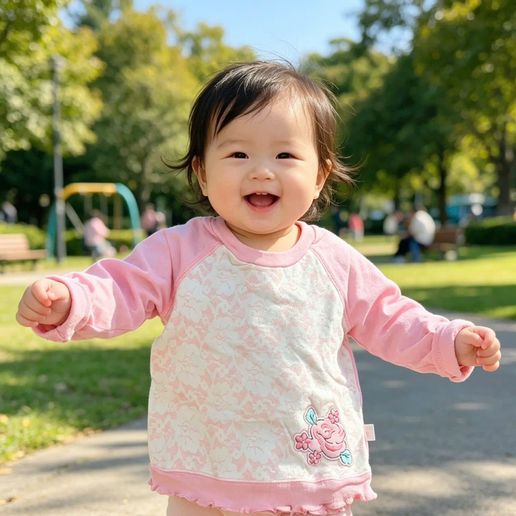 Áo Bé Gái Cotton Thu Đông Xuất Dư Cao Cấp Cho Bé 6-18 Tháng C6352 L002 L092