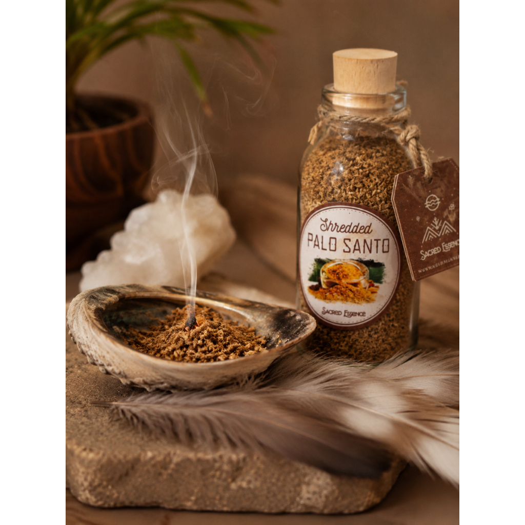 Bột Gỗ Palo Santo Ecuador Nguyên Chất | Xông Nhà Yoga Thiền Định Thơm Phòng Thắp Hương | Hũ Thủy Tinh