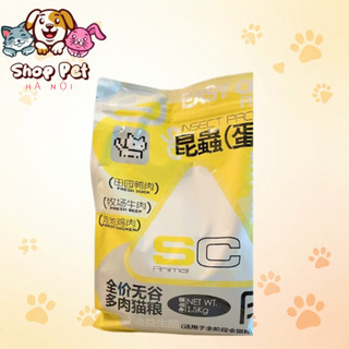 Hạt SC  cho mèo mọi lứa tuổi , bổ sung men vi sinh , protein lên đến 42%