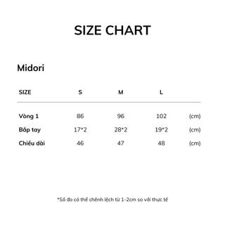 𝐌𝐢𝐝𝐨𝐫𝐢 𝐁𝐚𝐛𝐲𝐝𝐨𝐥𝐥 - Áo sơ mi nữ babydoll cổ sen tay phồng phối nút hoa nhien.official NAS00005