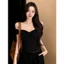 Áo Trễ Vai Nữ Tay Ngắn Xoắn Ngực Viền Ren RANSHI Vải Cotton Mịn Mát Co Giãn Ôm Body Gợi Cảm - RA363