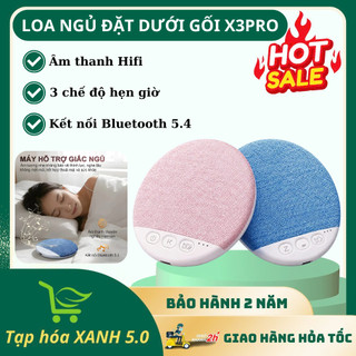 Loa Ngủ Dưới Gối X3pro Bluetooth 5.4, Có 3 Chế Độ Hẹn Giờ ,Âm Thanh Hifi Tích Hợp, Hỗ Trợ Giấc Ngủ