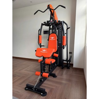 Giàn tập tạ đa năng HQ-700S tập Gym tại nhà giá rẻ. Khung giàn tạ thép hộp kết hợp 20 bài tập chụi trọng tải đến 200kg