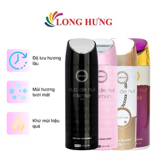 Xịt khử mùi làm thơm cơ thể Armaf Club De Nuit (200ml)