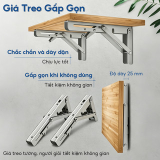 Loại A [5 Màu] Bàn Gấp Gọn Treo Tường, Bàn Làm Việc Thông Minh, Bản Lề Gập, Bàn Treo Kệ Đa Năng