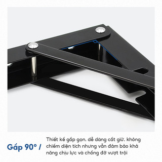 Loại A [5 Màu] Bàn Gấp Gọn Treo Tường, Bàn Làm Việc Thông Minh, Bản Lề Gập, Bàn Treo Kệ Đa Năng