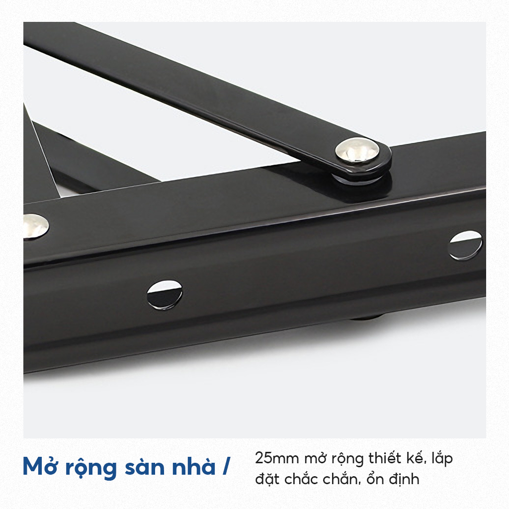 1 đôi (2 cái) BẢN LỀ GẬP MỞ RỘNG, Giá Ke đỡ bàn gấp gọn treo tường, Pát ke chữ L chịu lực 80kg | BigBuy360 - bigbuy360.vn