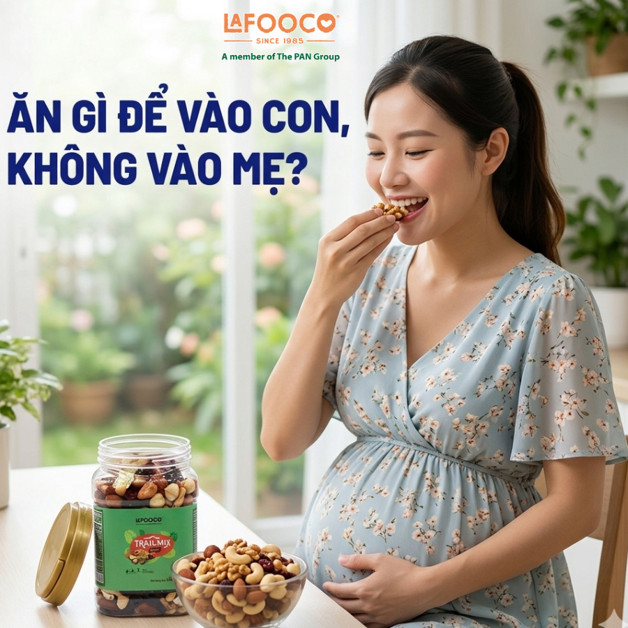 Hạt dinh dưỡng và hoa quả, quả mọng Trail mix 450g/ hủ LAFOOCO