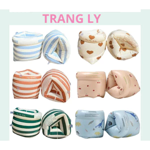 Set 2 chiếc phao tay cho bé và người lớn dễ dàng sử dụng, phao tay tập bơi trẻ em, phao bơi cho bé
