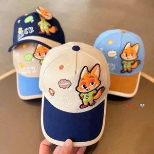 Mũ lưỡi trai hình thỏ, cáo hoạt hình cho bé
