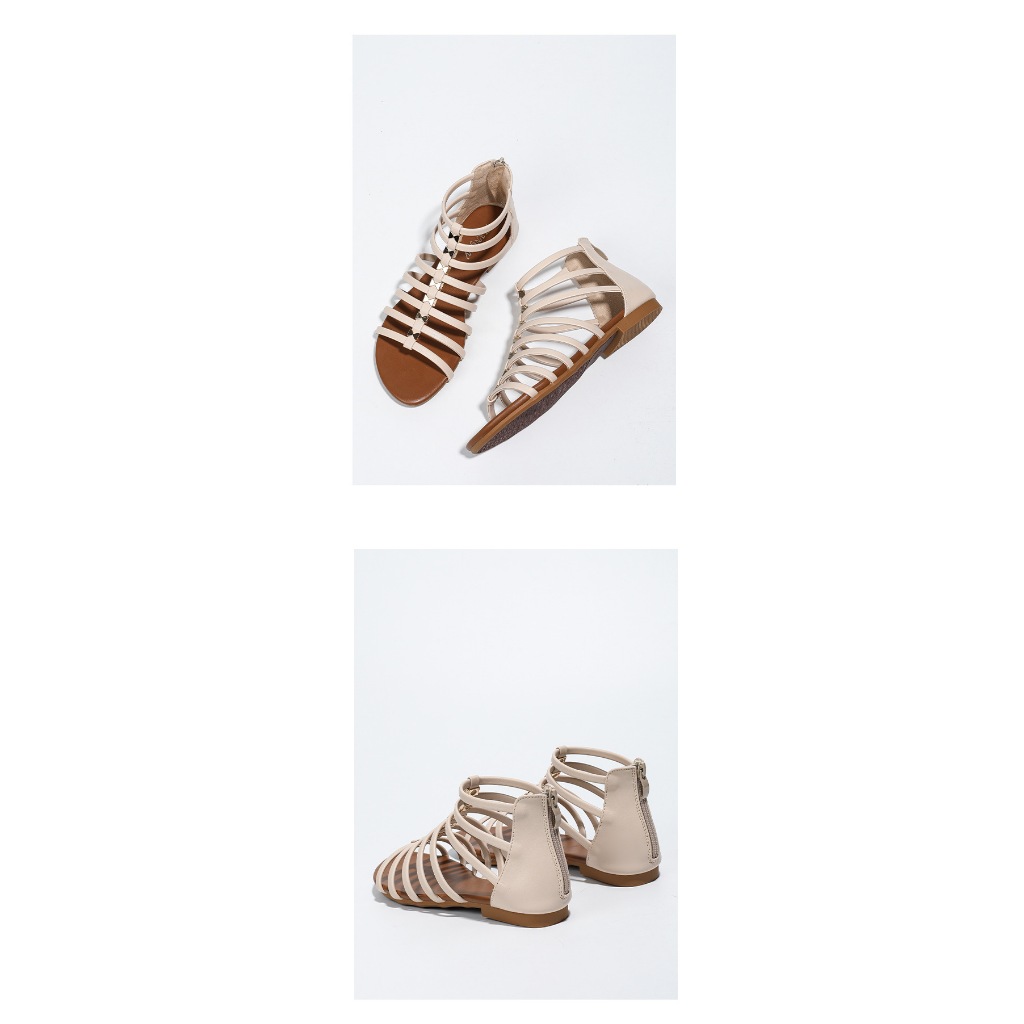 [Chính hãng] Giày sandal chiến binh nữ XIANGLV sang trọng basic đế thấp, sandal nữ dây, giày dây NH17 - Laylalay.n