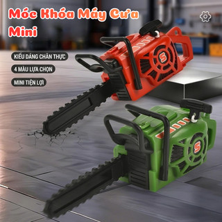 Móc Khóa Rút Dây Máy Cưa Mini Chainsaw - Đồ Chơi Móc Treo Chìa Khóa, Phụ Kiện Balo, Túi Sách Trang Trí Chất Liệu An Toàn