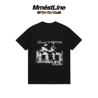 Áo thun "GATHER" MMESTLINE form Boxy Lụa Vải Signature Premium Cotton