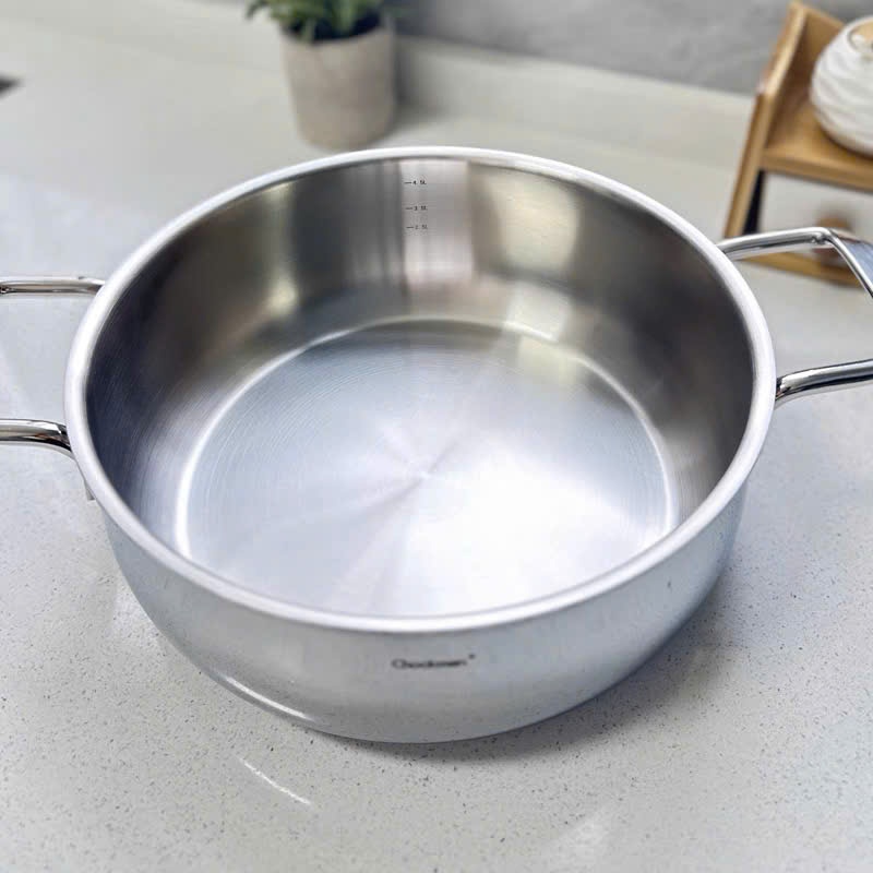 Nồi Chockmen Đúc Liền 3 Lớp Dùng Tất Cả Bếp Inox 18/10