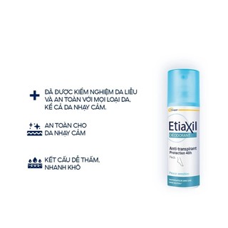 Xịt Khử Mùi Chân Etiaxil Khử Mùi 48h Khử Mùi Cho Chân Khô Thoáng Chống Mồ Hôi 48h Etiaxil 150ml - Skinora Beauty
