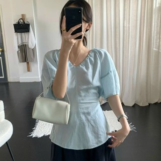 𝗜𝗻𝘁𝗼 - |LY LINEN | Áo Linen chiết eo