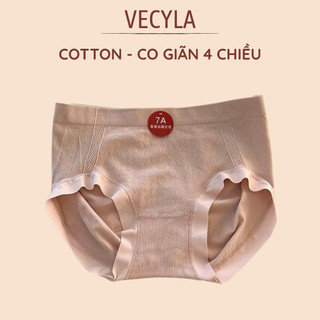 Set Quần lót 7A cotton dệt kim kháng khuẩn cạp cao - Quần chip nữ BC CHIC