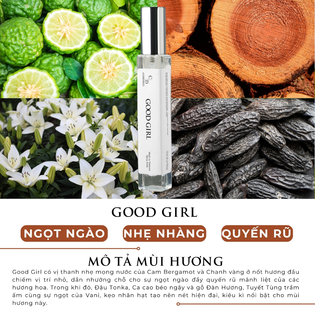 [Best Seller] Tinh Dầu Nước Hoa CODEDECO 10ml - Mua 2 Chai 10ml Tặng 03 Vial 2.5ml Mùi Ngẫu Nhiên | BigBuy360 - bigbuy360.vn