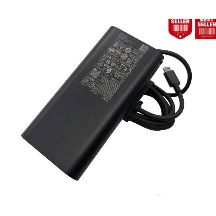Sạc Laptop Dell 130W Type C- Sạc Dell XPS 15 9570 9575 Latitude 5310 Precision 5530 - Sạc Zin BH 24 tháng