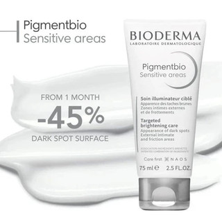 Kem dưỡng Bioderma 75ml/Pigmentbio Sensitive Areas giảm thâm ma sát vùng nhạy cảm