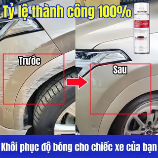 300ML Bình sơn xịt xoá vết xước xe ô tô kem tẩy vết xước xe ô tô xóa vết xước Sơn xịt ô tô