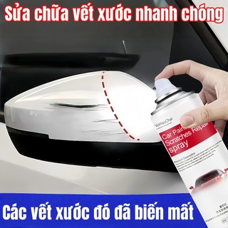300ML Bình sơn xịt xoá vết xước xe ô tô kem tẩy vết xước xe ô tô xóa vết xước Sơn xịt ô tô