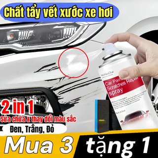 300ML Bình sơn xịt xoá vết xước xe ô tô kem tẩy vết xước xe ô tô xóa vết xước Sơn xịt ô tô