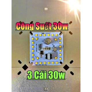 MUA ComBo 3 Mạch Siêu Tiết Kiệm Giá ưu đãi Chip Đèn Led VUÔNG 20w 30w 40w 50w 60w