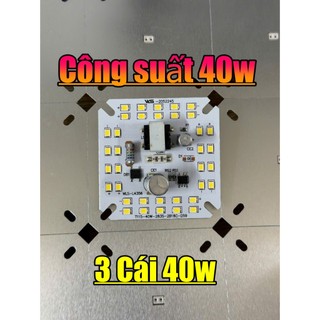 MUA ComBo 3 Mạch Siêu Tiết Kiệm Giá ưu đãi Chip Đèn Led VUÔNG 20w 30w 40w 50w 60w