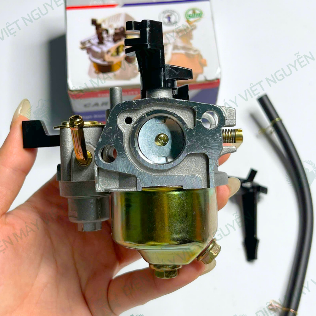 Bình xăng con 5.5hp, 6.5hp GX120, GX140, GX160, GX200 (168F) bộ chế hoà khí Máy Phát Điện 2KW - 3KW