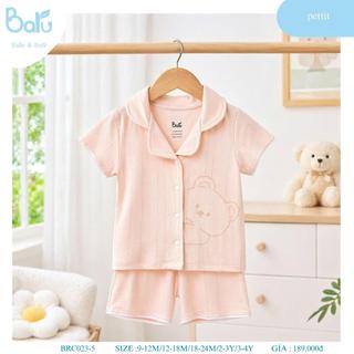 Bộ pijama cộc tay quần lửng BRC023-5