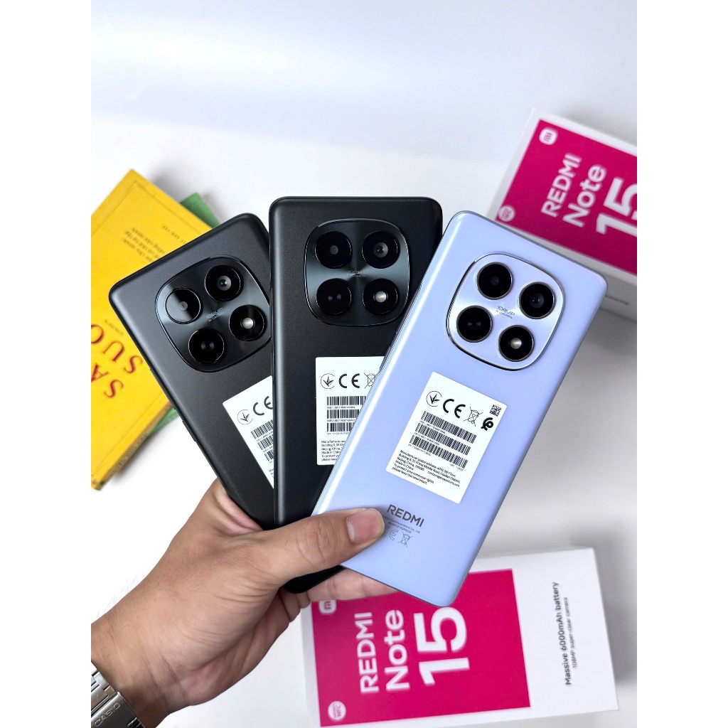 [Chính hãng] Điện Thoại Xiaomi Note 15 6GB/128GB Fullbox Mới Nguyên Seal Pin 6000 Có NFC BH 18 Tháng