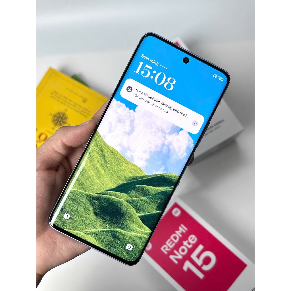 [Chính hãng] Điện Thoại Xiaomi Note 15 6GB/128GB Fullbox Mới Nguyên Seal Pin 6000 Có NFC BH 18 Tháng