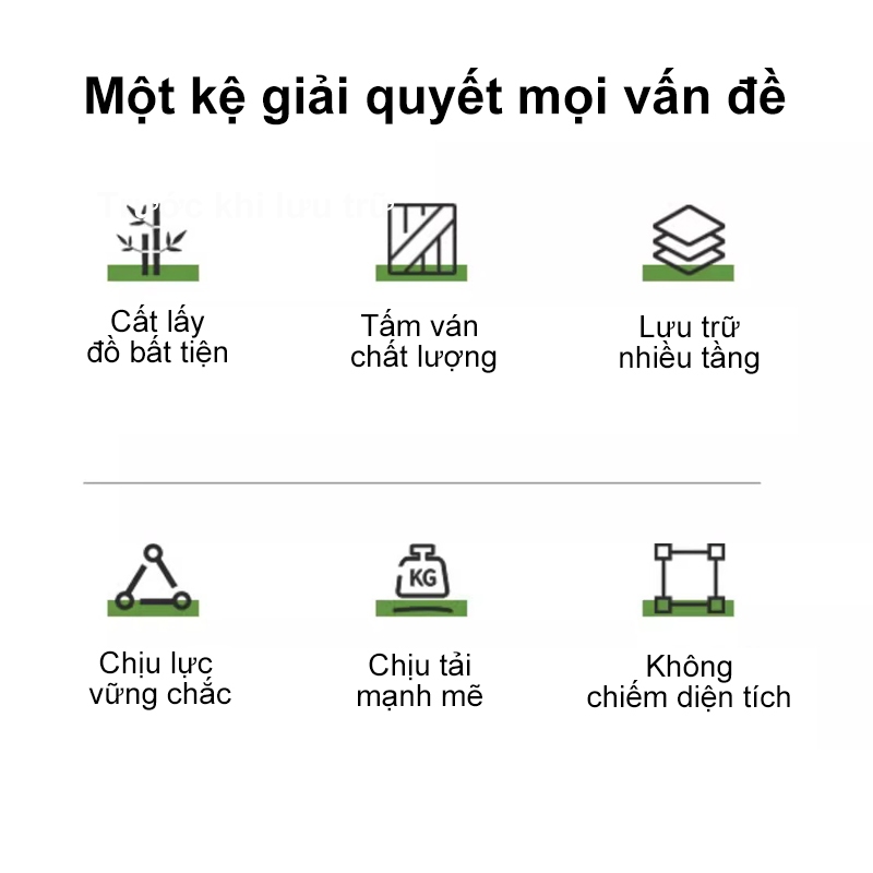Kệ thang gỗ nhiều tầng gỗ tre chịu lực tốt chống ẩm mốc lưu trữ nhà bếp lưu trữ giày dép Hot trend