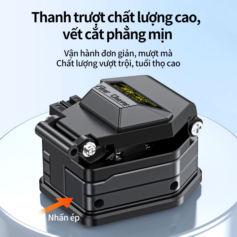 Dao Cat Soi Quang HB-6C Tu Dong Hoi Vi Cat Chinh Xac Cao Cho May Han Quang FTTH