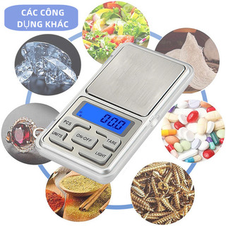 Cân Tiểu li mini điện tử cân tiểu ly chính xác cao định lượng 0.01g-500g bảo hành 6 tháng có đếm số