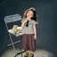 Quần gió nhăn ống rộng cho bé HIBENA KIDS, quần gió cạp chun bo gấu form rộng bé mặc đi học, đi chơi QT10