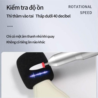 (Tặng Bộ đầu mài) Máy mài móng Mobile Drill-101 tích điện tiện lợi, dễ sử dụng- Bản nâng cấp của máy STE 101