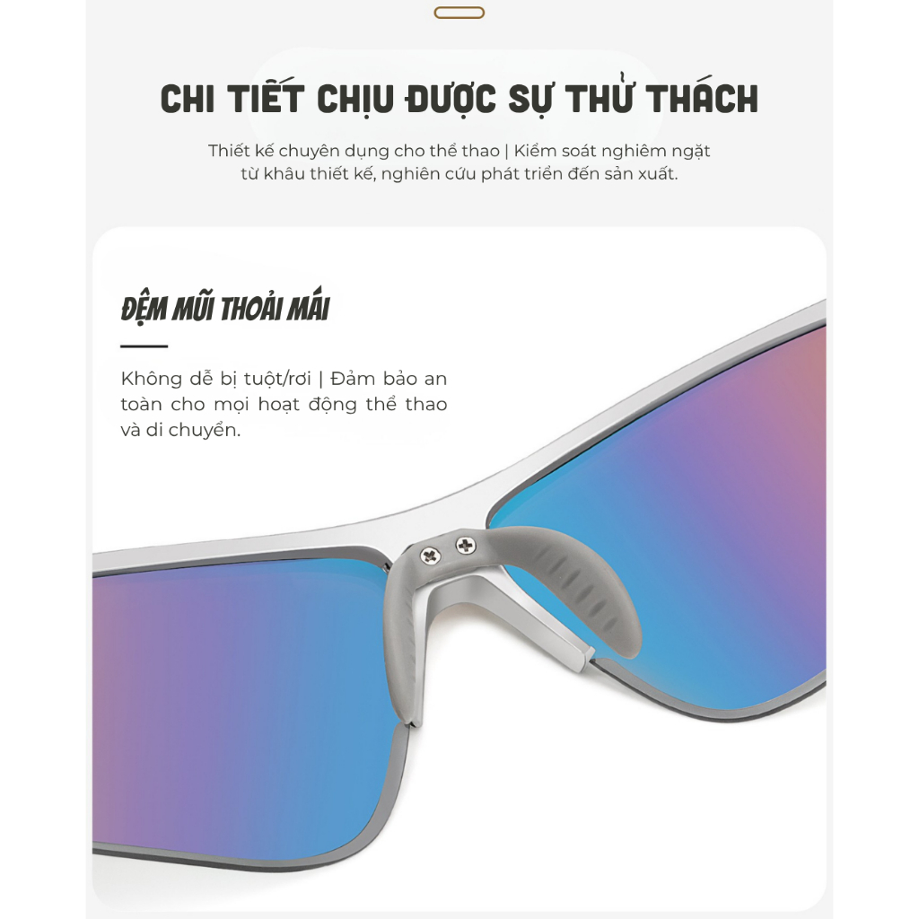 Kính Mát Thể Thao INNI Kính Đi Xe Đạp, Leo Núi Chống Tia UV Cho Nam Và Nữ Hottrend 2026 - 3018