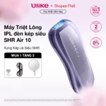 [Máy triệt lông Ulike Air 10 công nghệ làm mát Ice Cooling IPL Sapphire Tím siêu xung SHR — ảnh 1