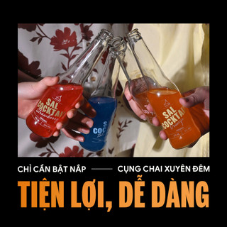 Thùng 6 chai SAL COCKTAIL vị cam, 275ml/chai