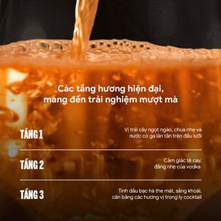 Thùng 6 chai SAL COCKTAIL vị cam, 275ml/chai