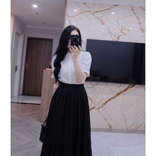 Áo sơ mi cổ sen