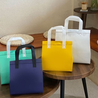 Combo 2 Túi Vải Không Dệt Giữ Nhiệt B30 Túi Đựng Đồ Ăn Bình Nước Bảo Vệ Môi Trường/ Túi Bảo Quản Hộp Cơm