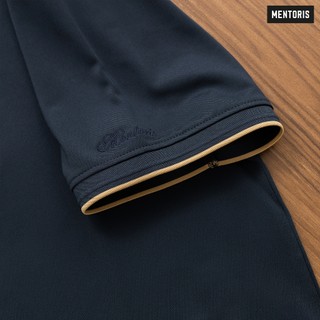 Áo Polo Cotton Nam MENTORIS Trẻ Trung, Form Regular Fit, Chất Vải Thoáng Khí, Mặc Hằng Ngày MPS206R